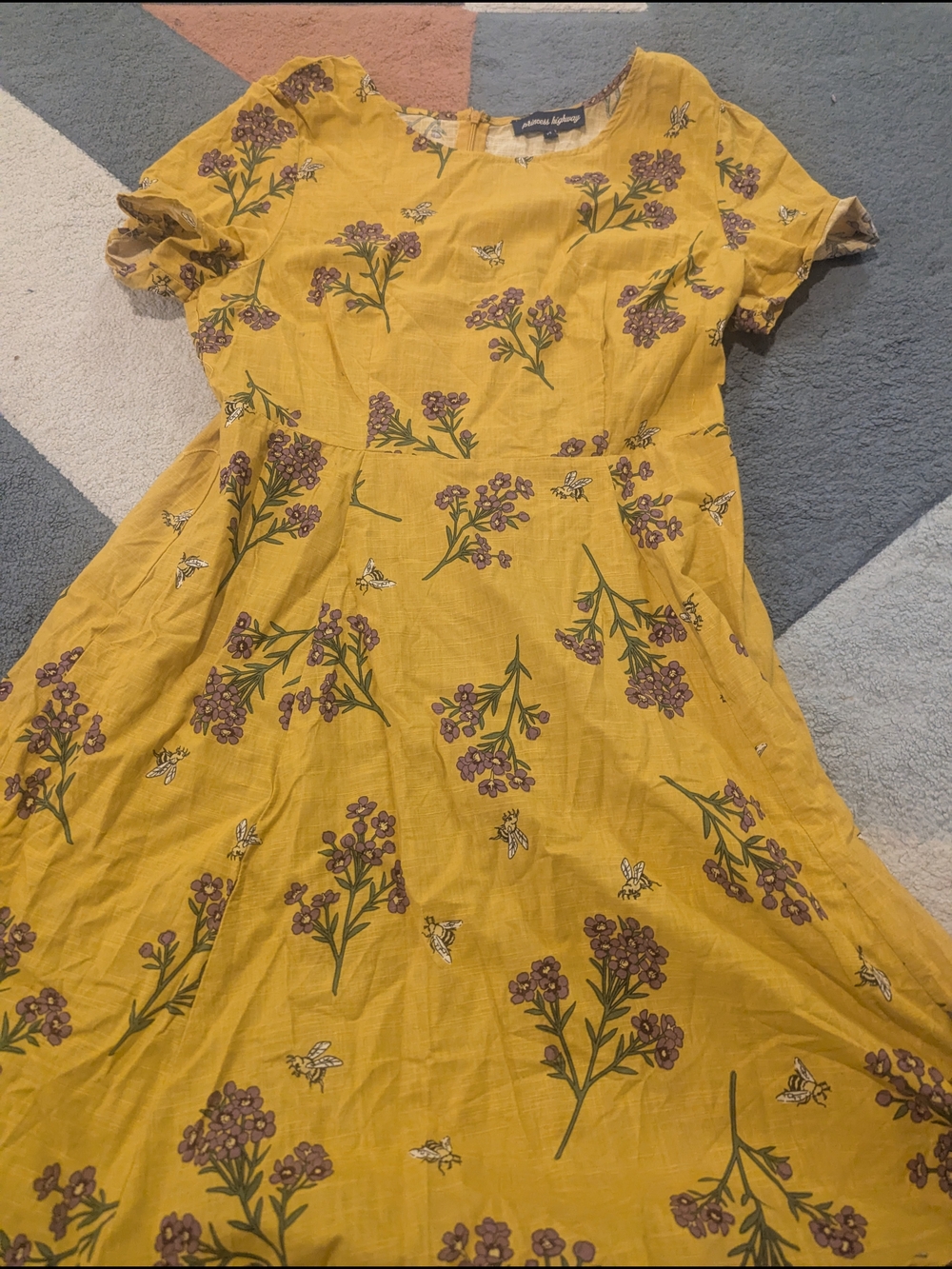 Princess Highway Bee And Floral Print Dress